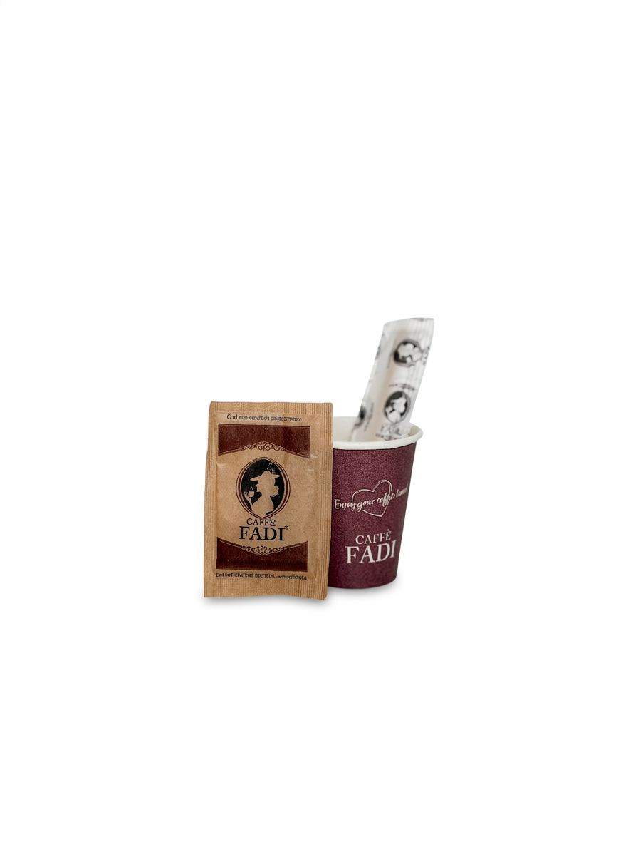 Kit Bicchierini, Palette e Bustine di Zucchero – 150 pz